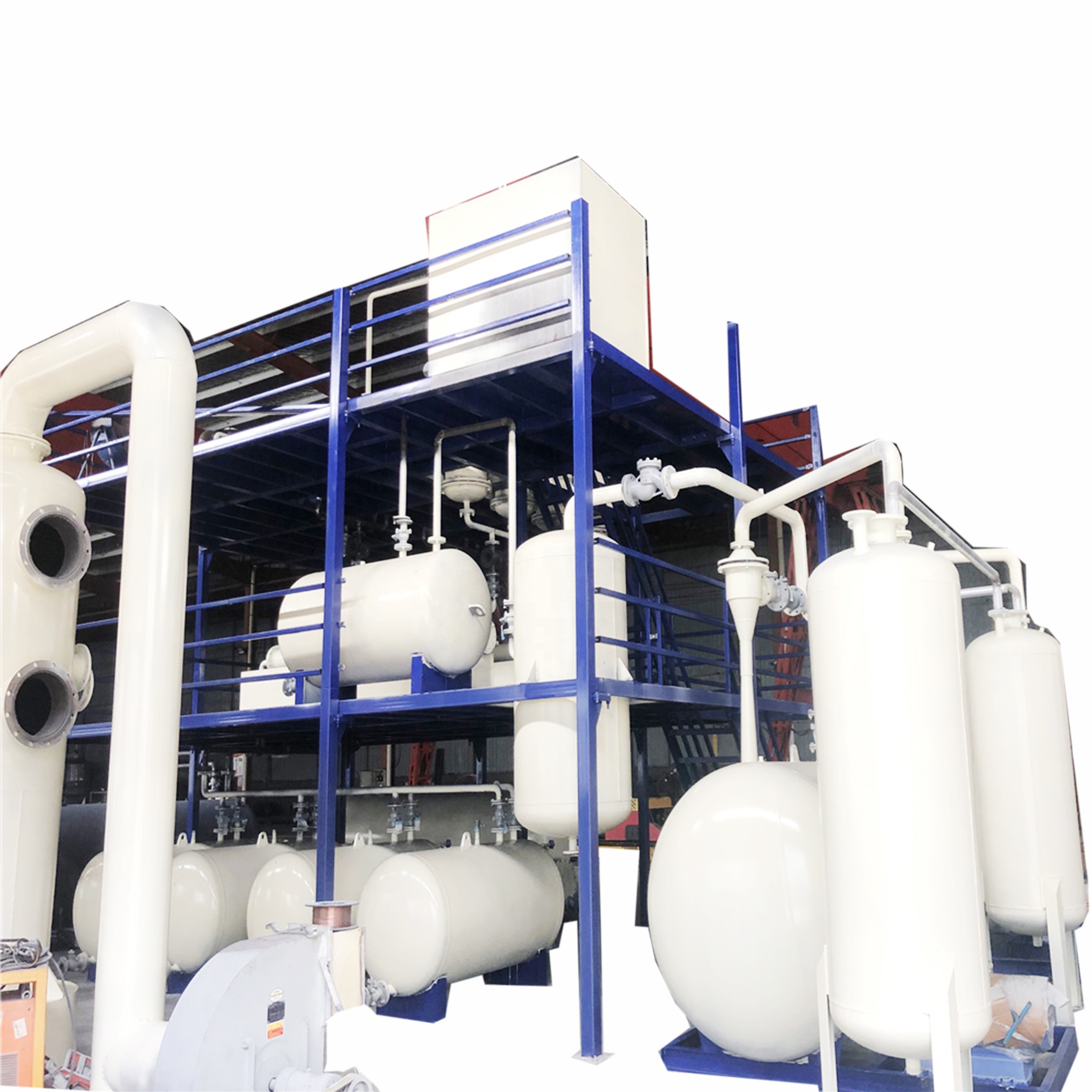 Waste tire oil refining equipment waste oil distillation gasoline and diesel