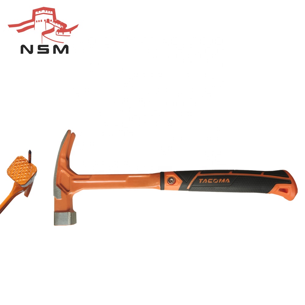 NSMTools, цельнокованый молоток с нескользящей головкой, 16 унций