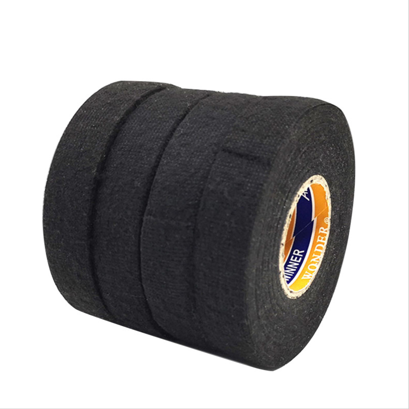 Automobile muffler wiring harness flannelette adhesive plush high adhesive insulating flannelette