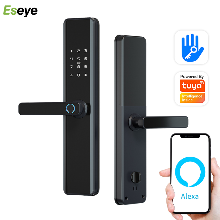 Eseye кодовые Domotic замки биометрические электронные двери Китай Faceid оптовая продажа Wifi Alexa Tt Умный Замок