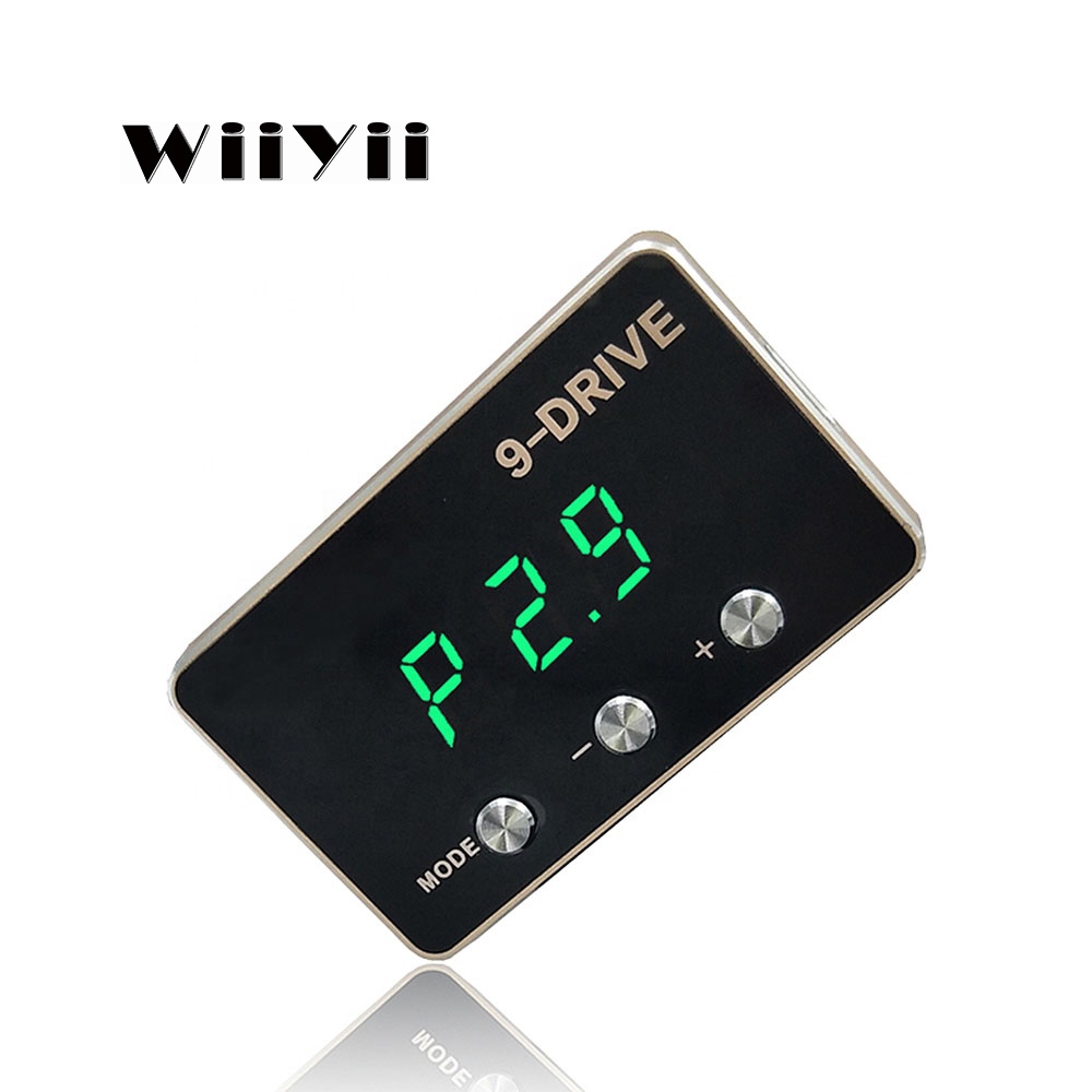 Philippine Hot Selling F1 new product 9-mode car electronic throttle controller Gloden color 6mm extremely thin