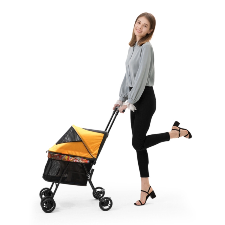 Wholesale Price Sale Outdoor Folding Small Pet Stroller With Aluminum Alloy Frame