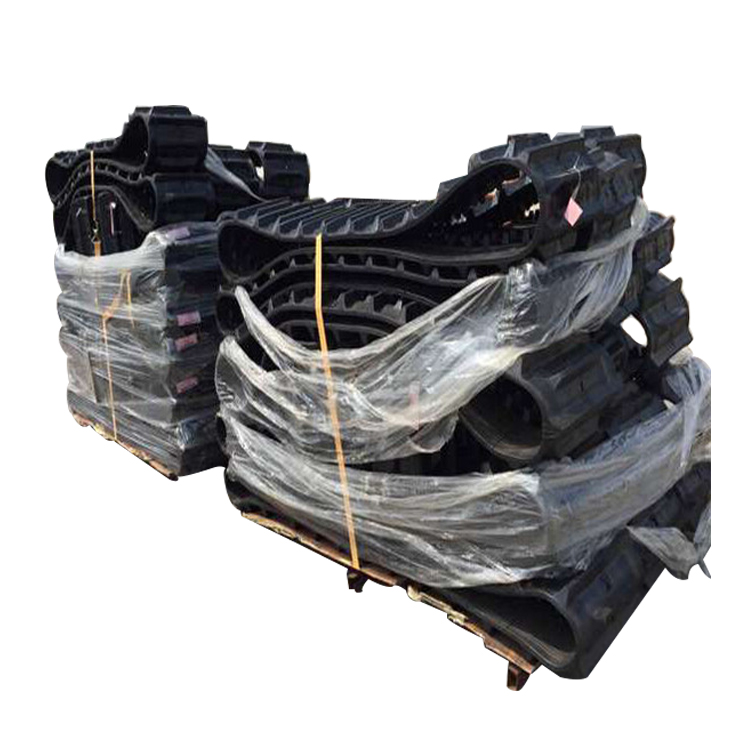 China rubber crawler belts for kubota DC60 combine harvester