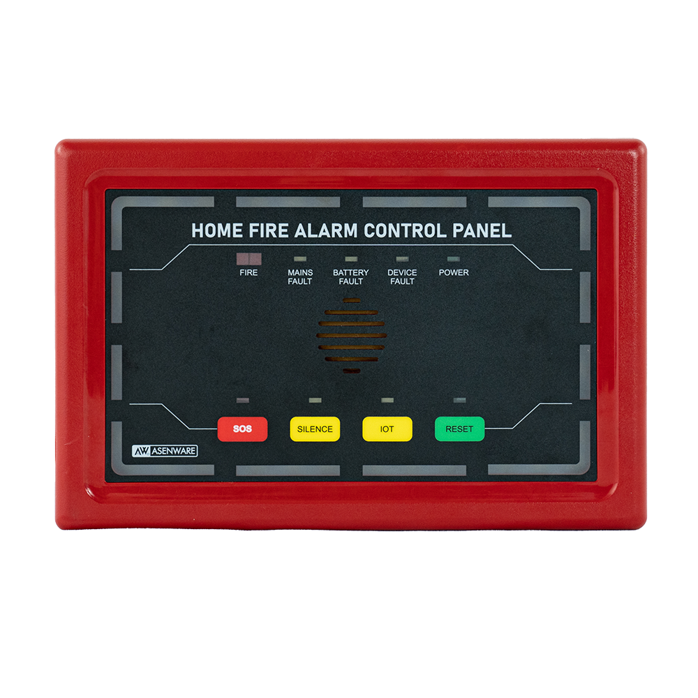 Home Protection fire alarm control panel Stronger Sound and Brighter Alerts Simple human-machine interface