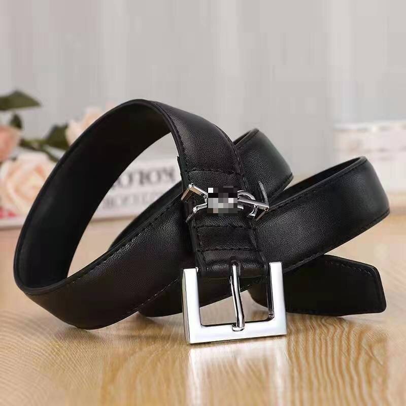 A niche design retro belt decorative waistband for women genuine leather for versatile fashion dresses thin women's belts