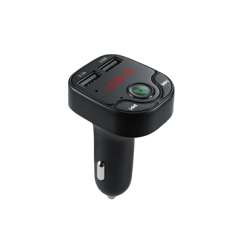 2021 Portable Car Charger Radio Car Kit Blue tooth Wireless Fm Transmitter MP3/MP4 Dual Equipped Player radio Car Player