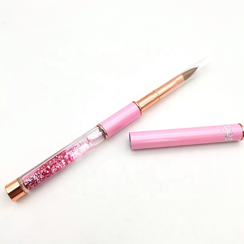 OEM 100% Kolinsky Brush Size 10 With Acrylic Liquid Flash Nail Brush