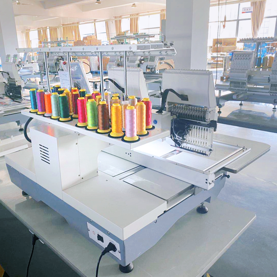 Высокое качество promaker одна осветительная головка, компьютерная вышивка швейные машины