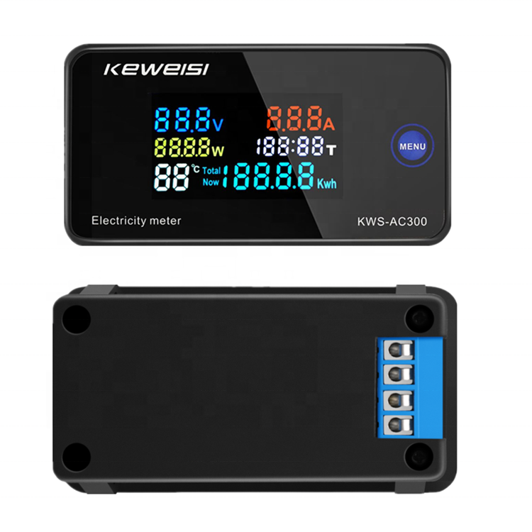KWS-AC300 AC Power Watt Energy AC 50-300V 10A 100A AC цифровой вольтметр Амперметр Электрический измеритель