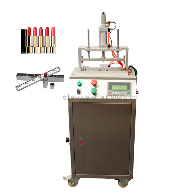 Semi automatic quick air blowing demoulding machine for lipstick