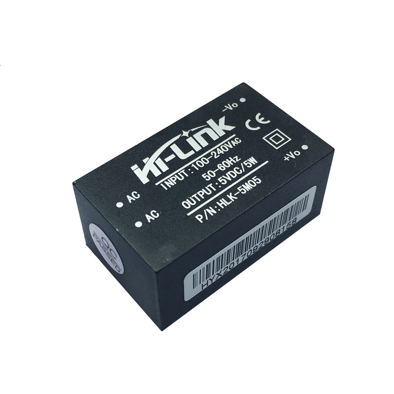 HLK-5M05 AC DC понижающий модуль преобразователя питания 5W 5V 1A