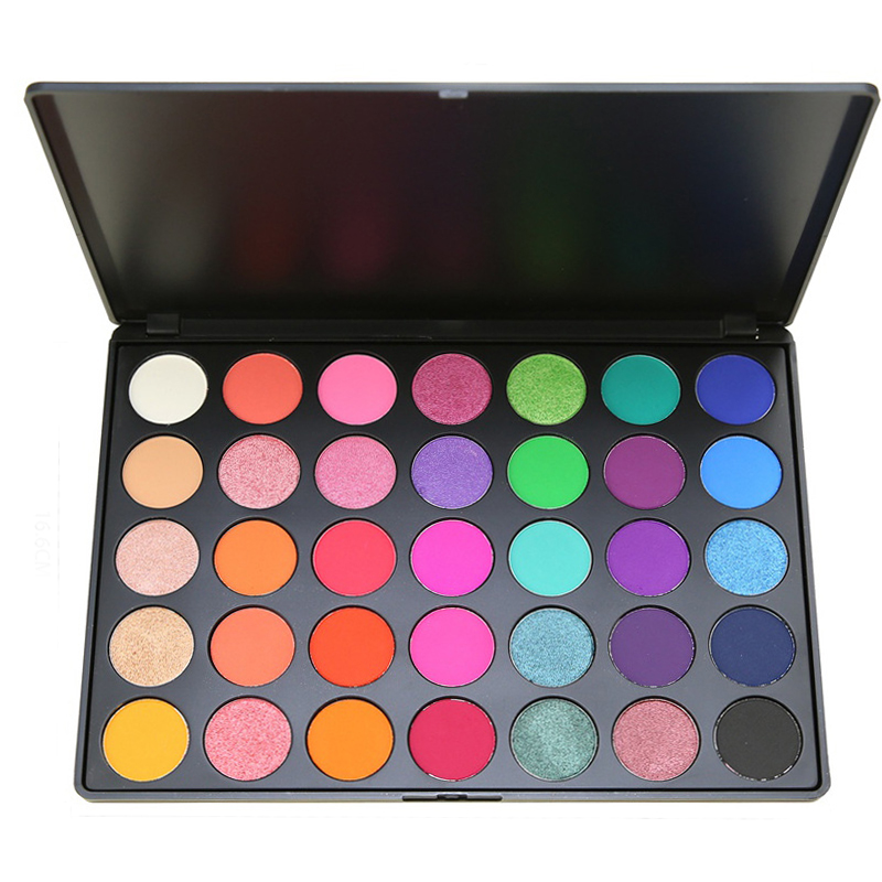 Popular high quality 35 colors makeup palette eyeshadow wholesale in stock