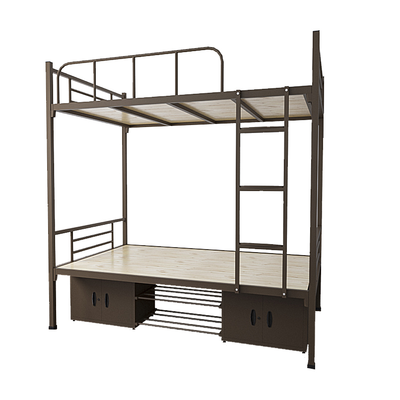 High Quality Cheap Bunk Beds Double Students Frame Dormitory Apartment Metal Beds
