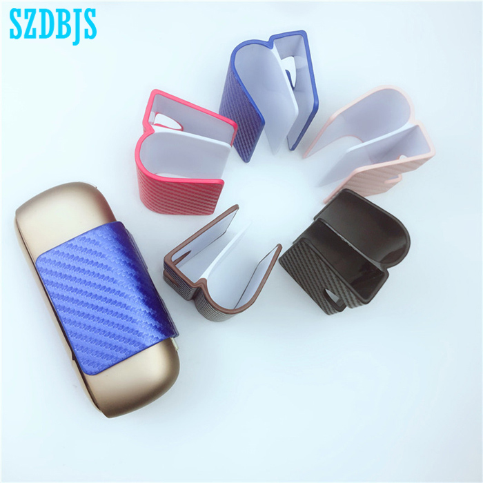 Портативный Зажим из углеродного волокна для IQOS 3 Duo чехол для сигарет держатель для хранения Чехол