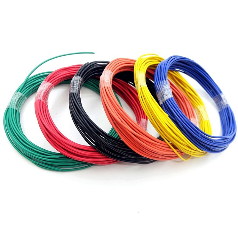 24awg UL1007 электронный провод 1,4 мм, электронный провод из ПВХ, электронный кабель, сертификация UL #24