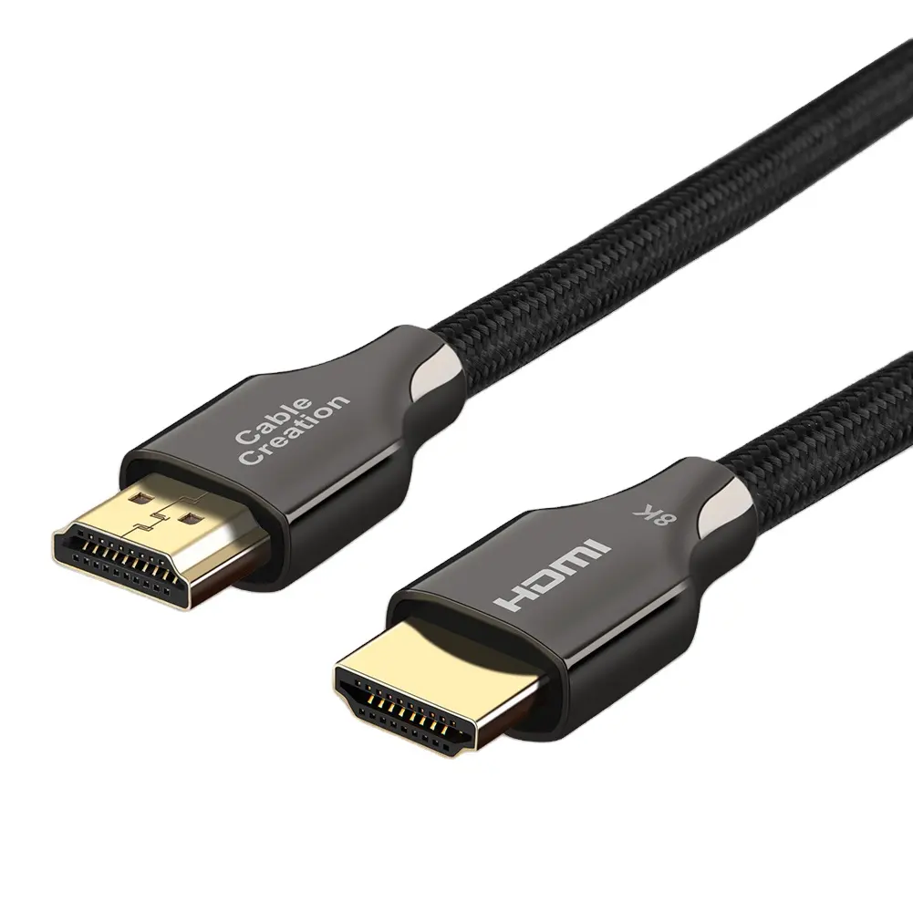 CableCreation Ultra HD High HDMI2.1 Cable 8K HDMI Speed 48Gbps Audio Video Cable 8K 60Hz HDCP 2.2 / EARC
