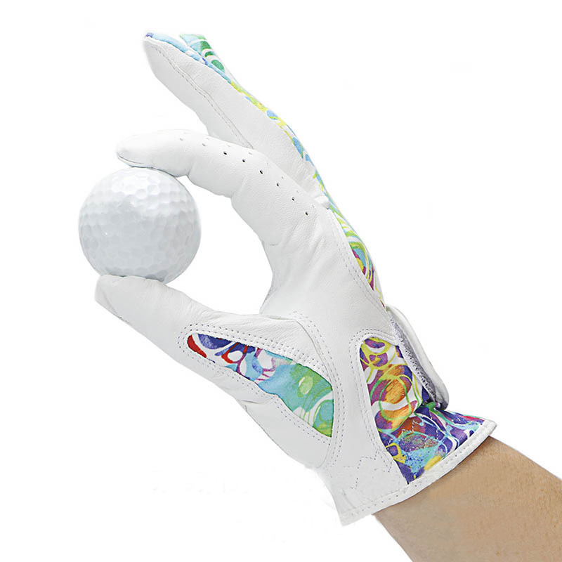 Women golf protective for hand with sheepskin material for hand golf wearing