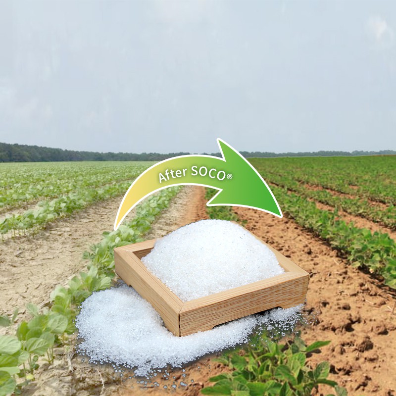 Potassium Polyacrylate Sap Polymer Super Soco For Tomato In Belize Nicaragua Water Saving