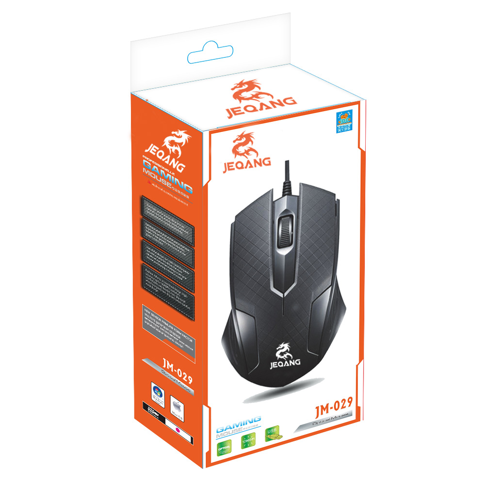 Проводная оптическая мышь JEQANG JM-029 USB для бизнеса и офиса, комфортная домашняя ДЕШЕВАЯ Оптовая мышь