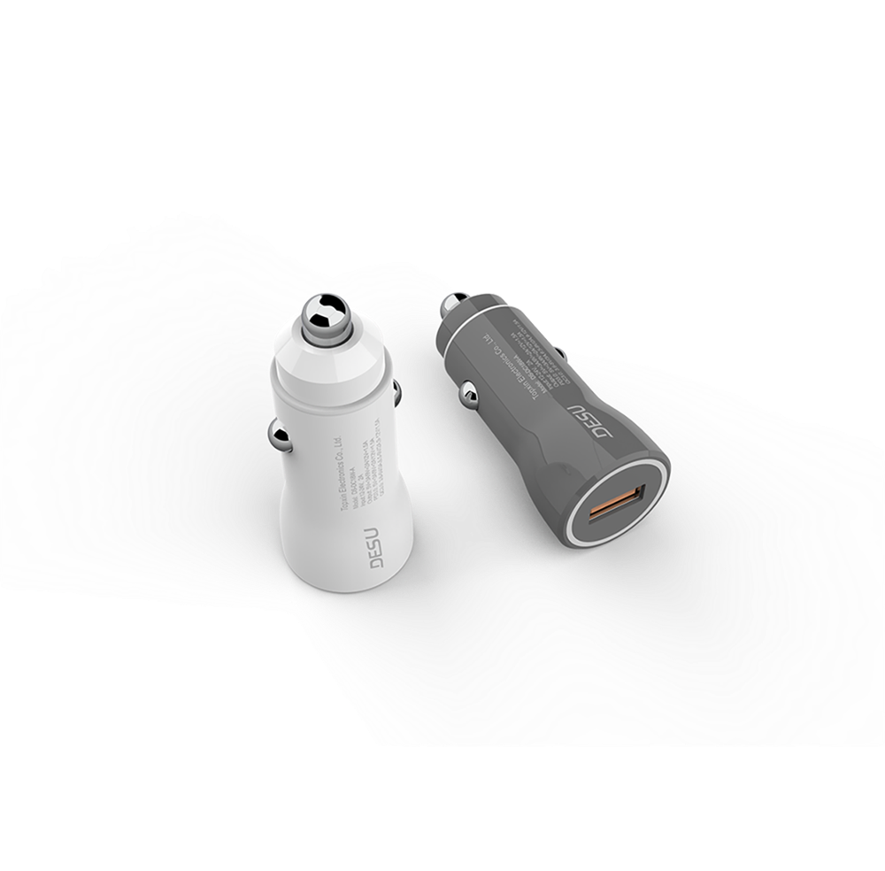 18 Вт USB зарядное устройство для зарядного устройства для смарт-защита от перегрузки по току быстрое зарядное устройство USB авто аккумулятор изменение штекер белого и черного цвета