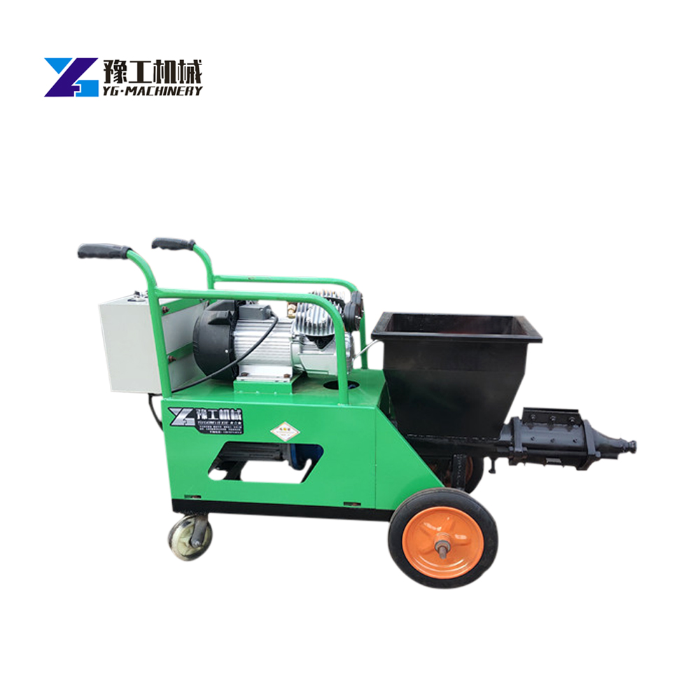 Mortar sprayer diesel airless plaster sprayer spraying machine spraying wall plastering rendering machine