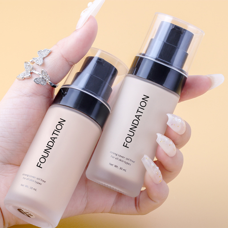 Guangzhou Base De Maquillaje Profesional Custom Face Powder Base De Maquillaje Private Label Matte Foundation