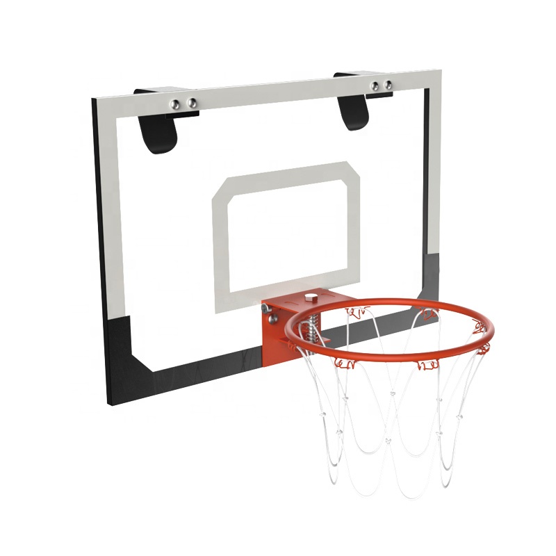 Mini Basketball Hoop Over The Door Basketball Hoop Stand 45*30cm Backboard Indoor
