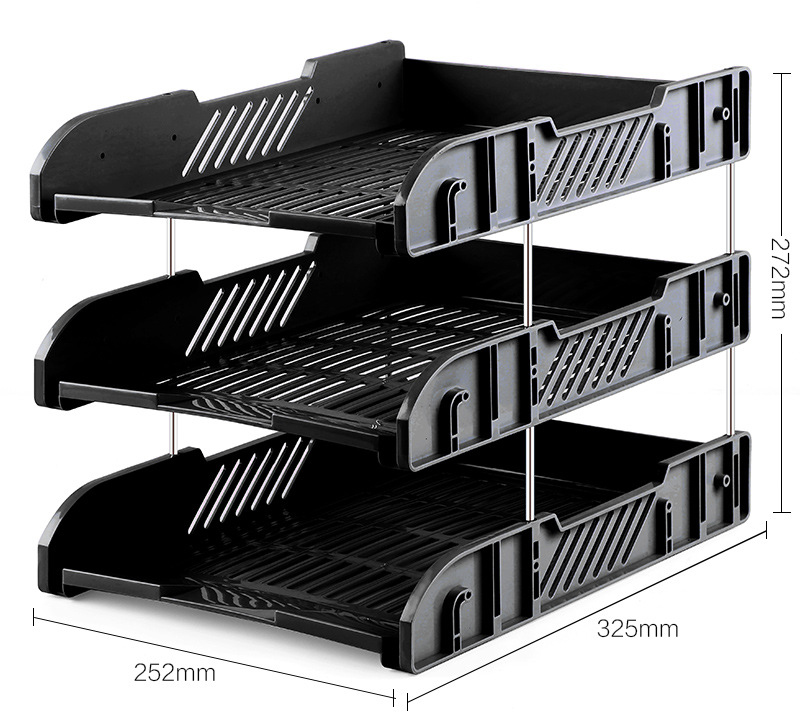 file tray File bar Desktop office supplies file management data storage shelf on the third floor.