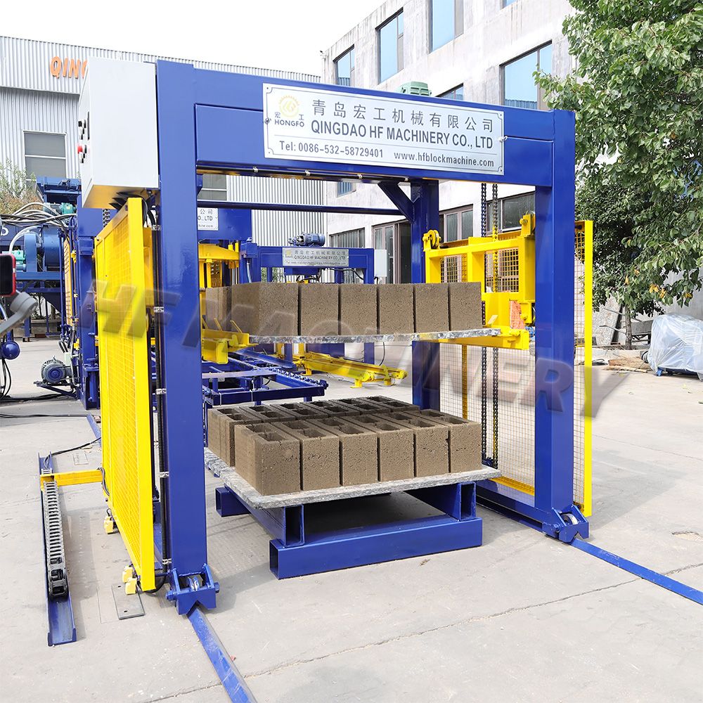 QT5-15 Full Automatic Hollow Block Making Machine Parts Belt Conveyor