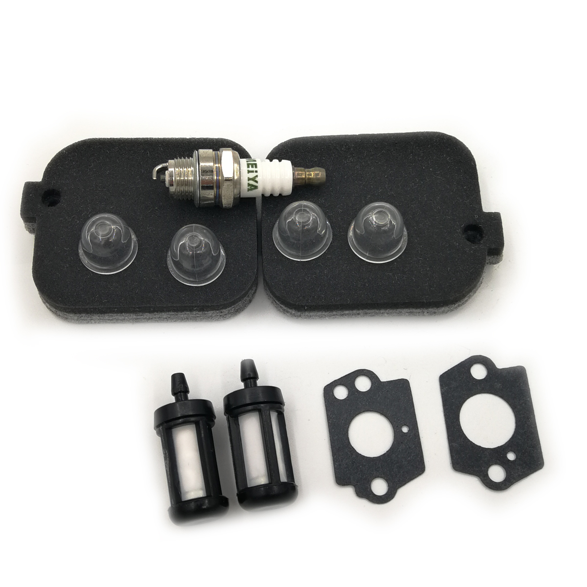 Air Filter Gasket Fuel Filter Primer Bulb Spark Plug for Stihl BG45 BG46 BG55 BG65 BG85 SH55 SH85 BR45C Leaf Blower