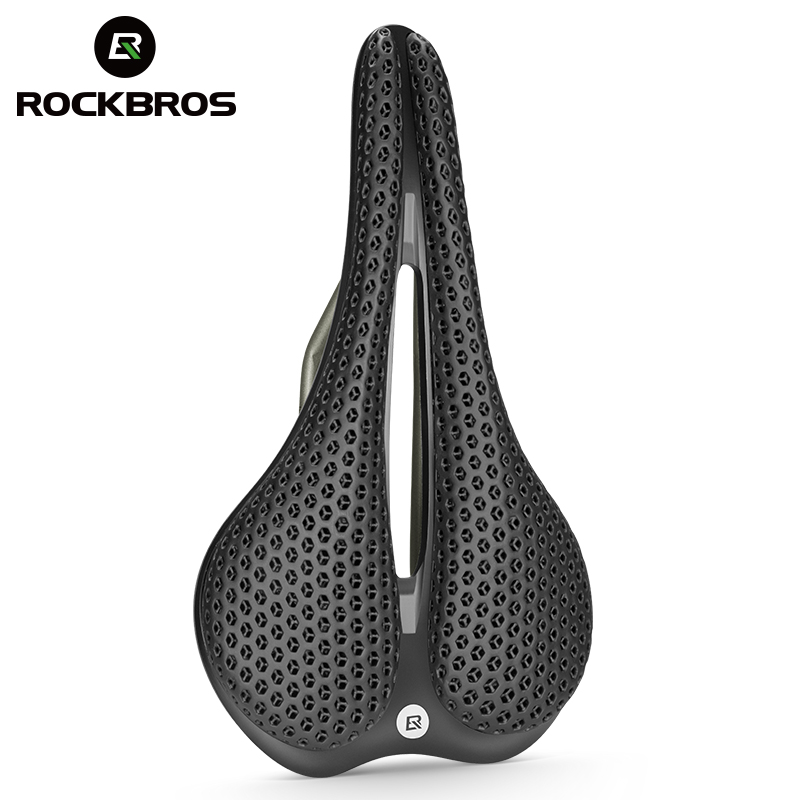 Велосипедное седло ROCKBROS, дышащее ажурное 3D седло для горного велосипеда, углеродное, велосипедные аксессуары
