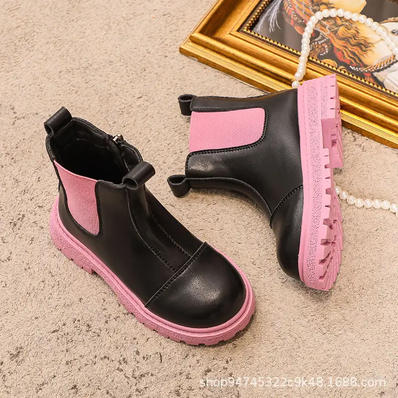 kids chelsea boots children shoes sneakers fashion tall boots luxury 2021 chunky girl's moon boots for sale