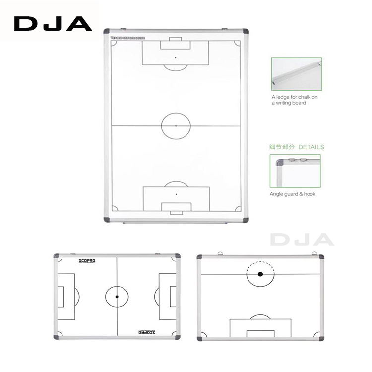 White board eraser metal magnetic board and soccer coach tactic magnetic board