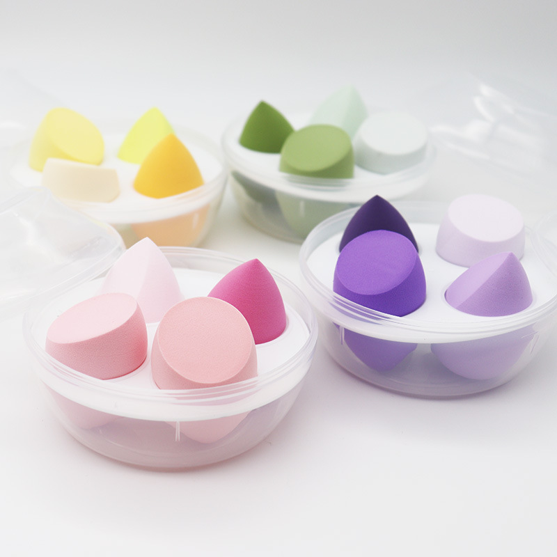 Customized Soft Latex Free Soft Vegan Makeup Sponge Wholesale Beauty Egg Puff Makeup Tools Cosmetic Powder Puff Makeup Sponge