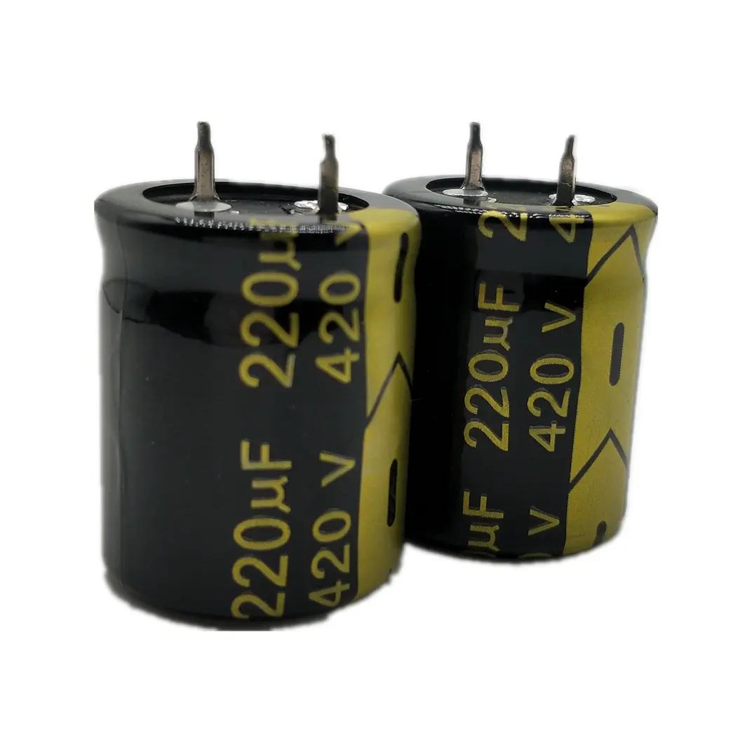 Low Voltage Capacitor 79V 3900uf 5000 Hours Capacitor 79V 4700uf Snap In Style Aluminum Electrolytic Capacitors