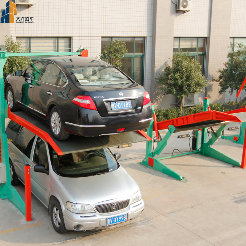 Горячая продажа Китай Dayang CE качество два поста двухслойная Автоматическая логистическая система парковки Автомобиля экономия затрат