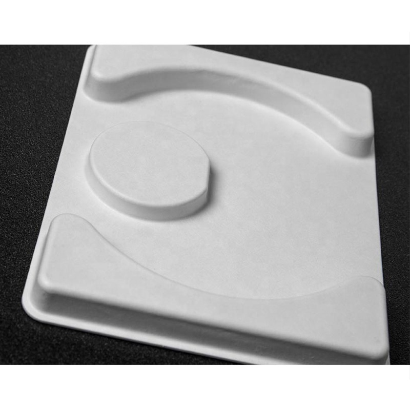 Custom paper mould pulp tray recycled packaging