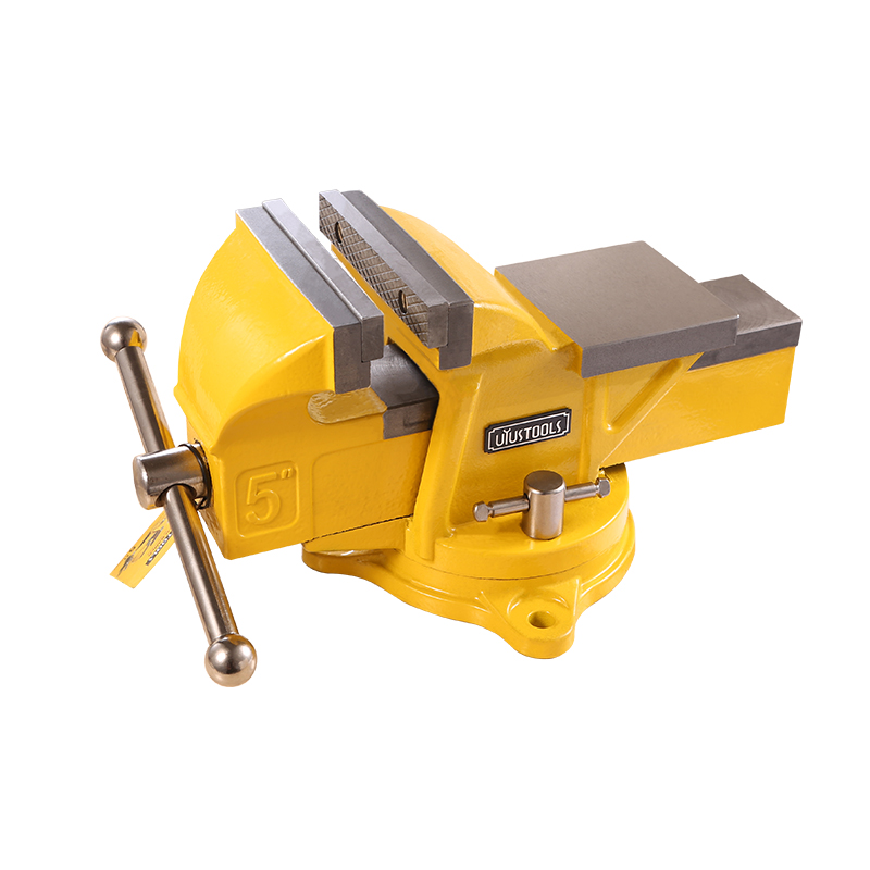 UYUSTOOLS 5'' Bench Vise Clamp Metal Weight Origin Inch Opening Product Place
