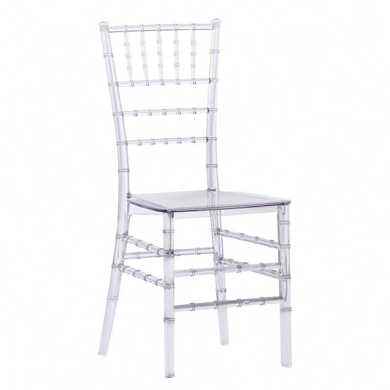 Wholesale Chaises Ceremonie Hotel Furniture Event Polycarbonate transparent Plastic Clear Resin Wedding Chiavari Chavari Chair