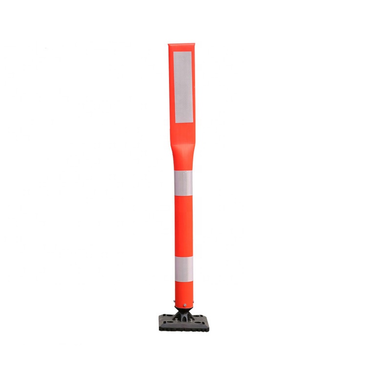 WB105 Rebound Reflective Road Safety Warning Flexible Delineator Post