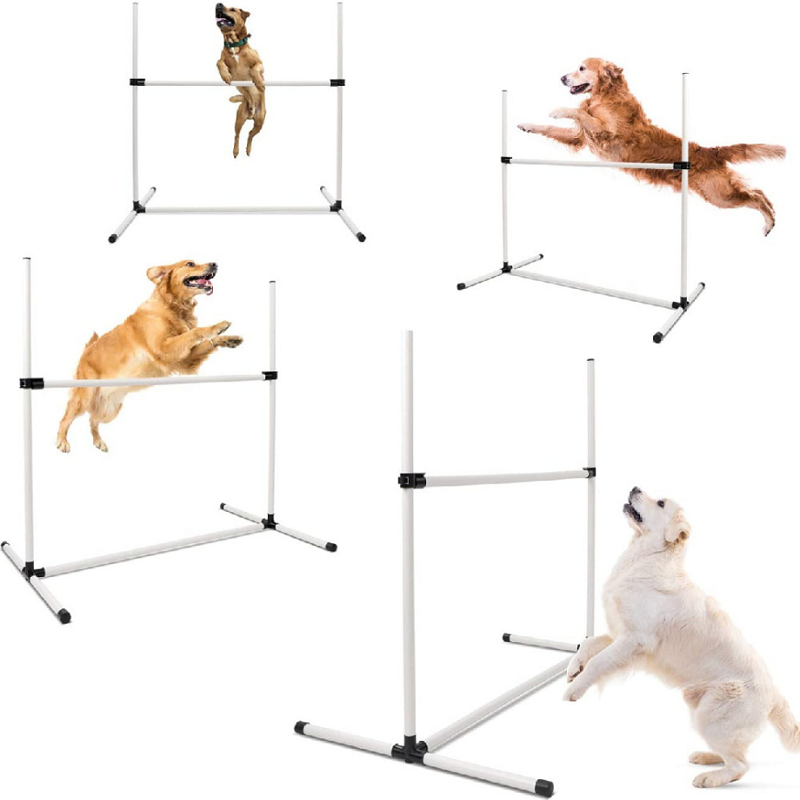 New Arrival Dog Outdoor Hurdle jump circle obstacle winding pole dog agility training equipment