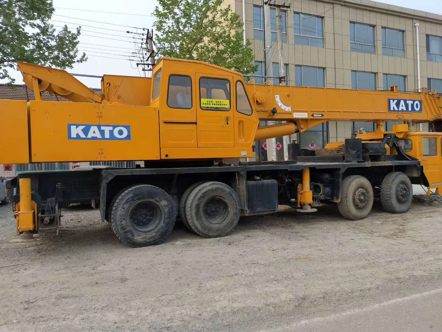 Б/у Телескопический Автокран КАТО NK-500E, используемый кран, используется чистый Като кран