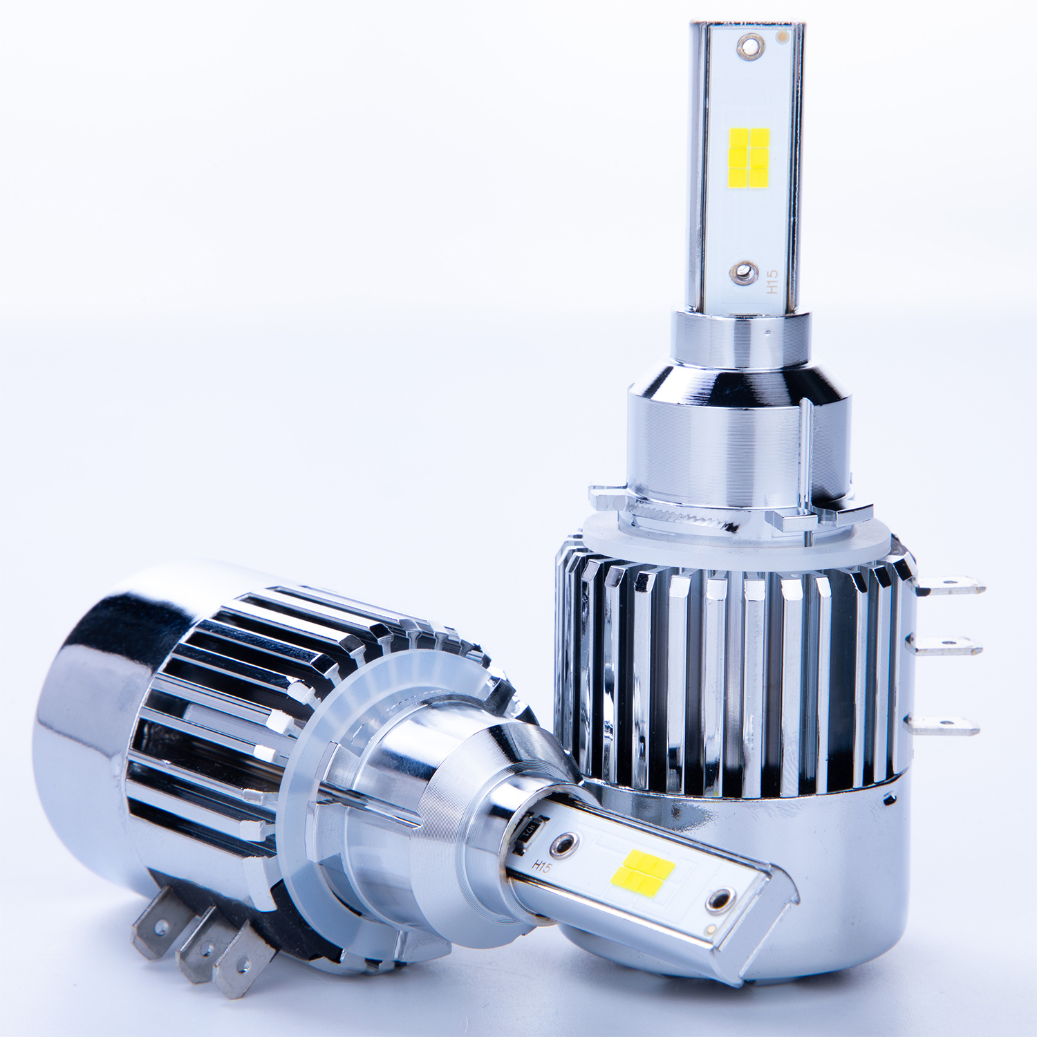 GPNE H15 76W/Pair 8000LM Seoul Y19 CSP Chip LED Headlight 6000k 6500k Hi-Lo Beam Car LED Headlights Bulb 12V