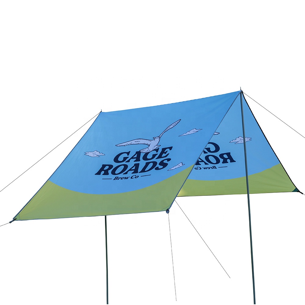 Wholesale Customized OEM Sunshelter Beach Tent Portable Lightweight Waterproof Hammock Rain Fly Tent Tarp