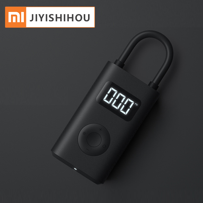 Портативный беспроводной воздушный насос Xiaomi 3-150PSI инфляционное давление для велосипеда автомобиля воздушный футбол Xiaomi автомобильный воздушный насос