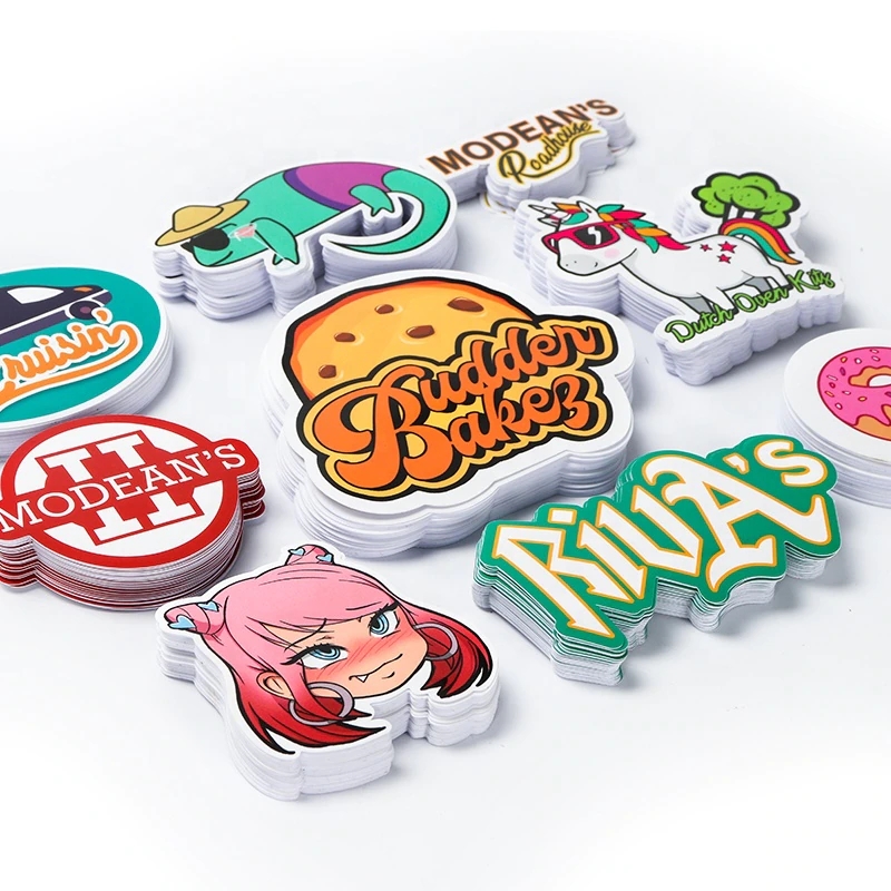 High - Quality Customized Durable Waterproof Vinyl Personalized Die Cut sticker With Different Colors