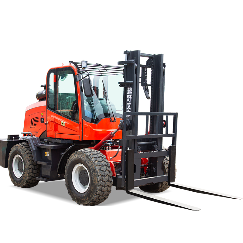 High Quality Small 3 5 Ton Diesel forklift off road Pallet Truck Max Motor Power Building Engine Dimensions Sales Hydraulic