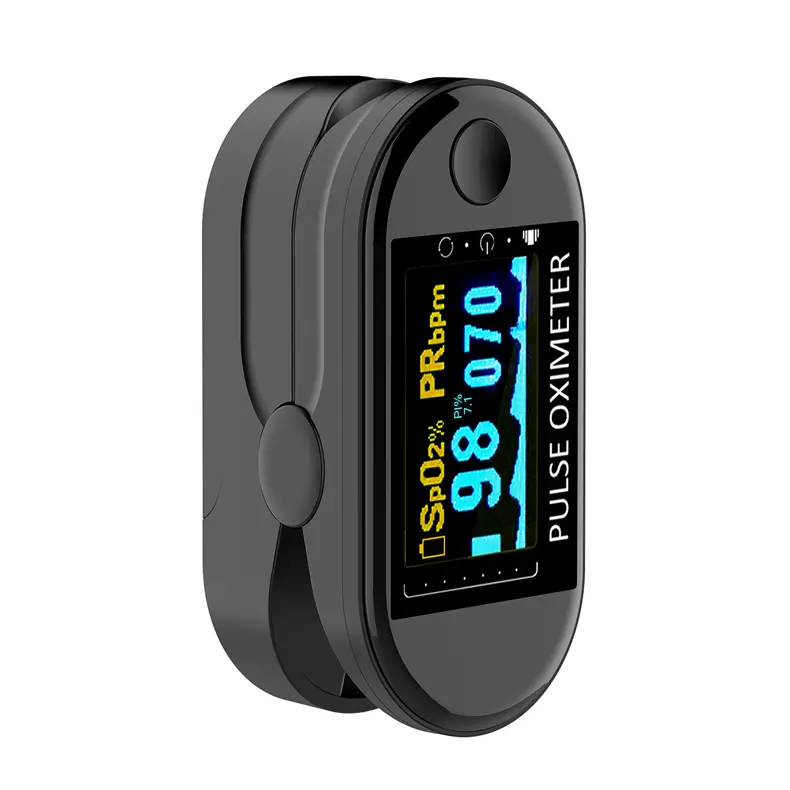 OLED Display Blood Oxygen Oxymete Finger Pulse Oxygen Monitor For Body Monitor For Heart Rate Finger Tip Pulse Oximete