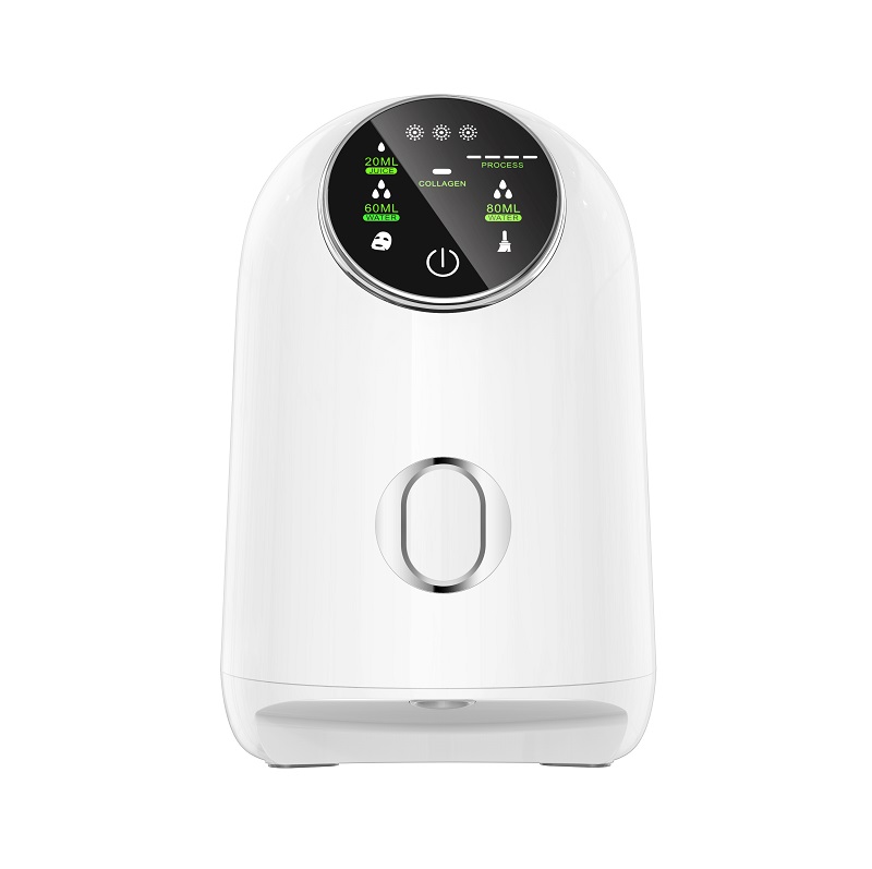Custom Diy Automatic Smart Temperature Control Fruit And Vegetable Face Facial Mask Maker Machine With Display Screen
