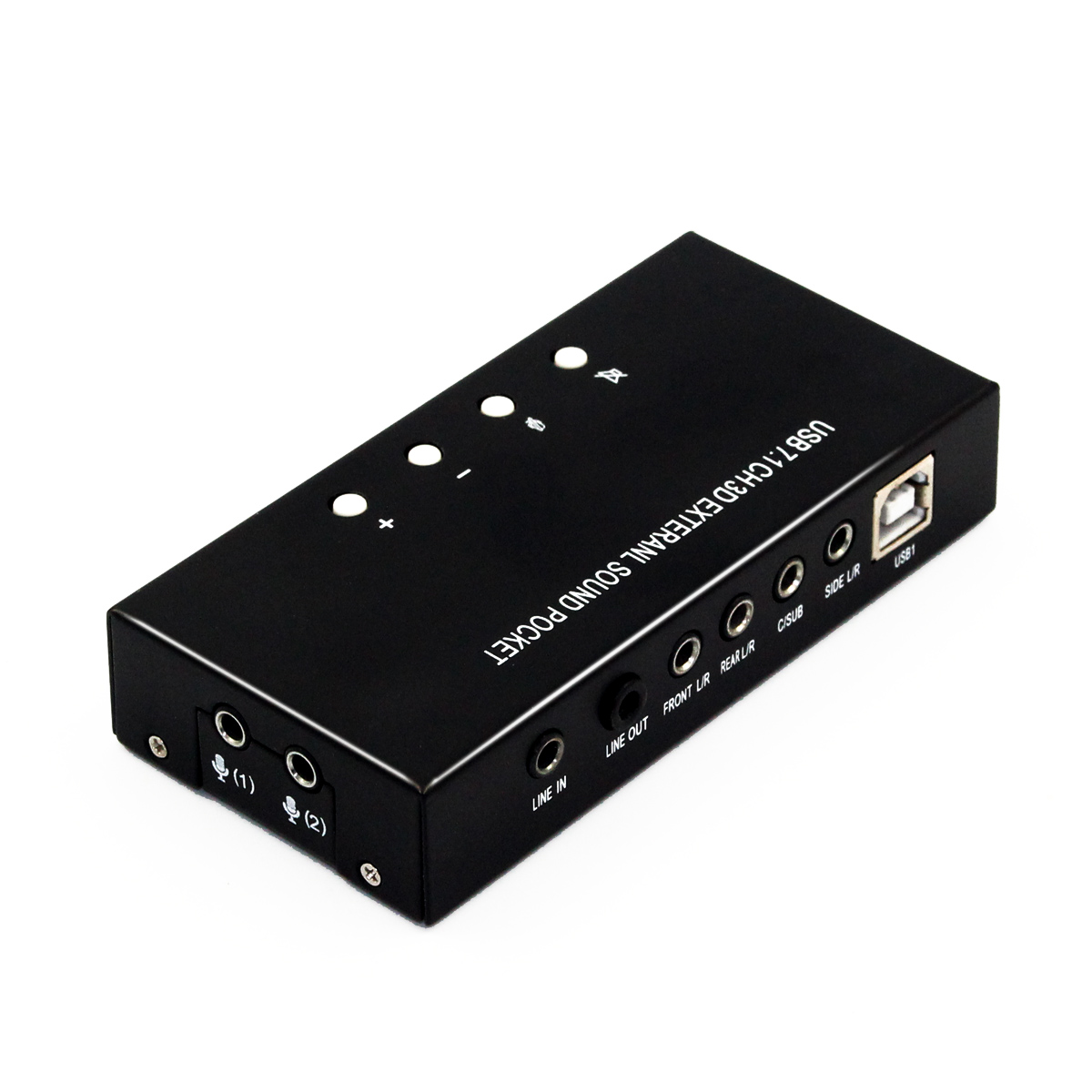 Поставка Высокое качество 3d usb 7,1 канала звуковая карта с стерео микрофон TS-SC01